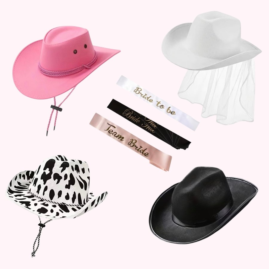 Cowgirl hat add-on for bachelorette parties in Scottsdale AZ