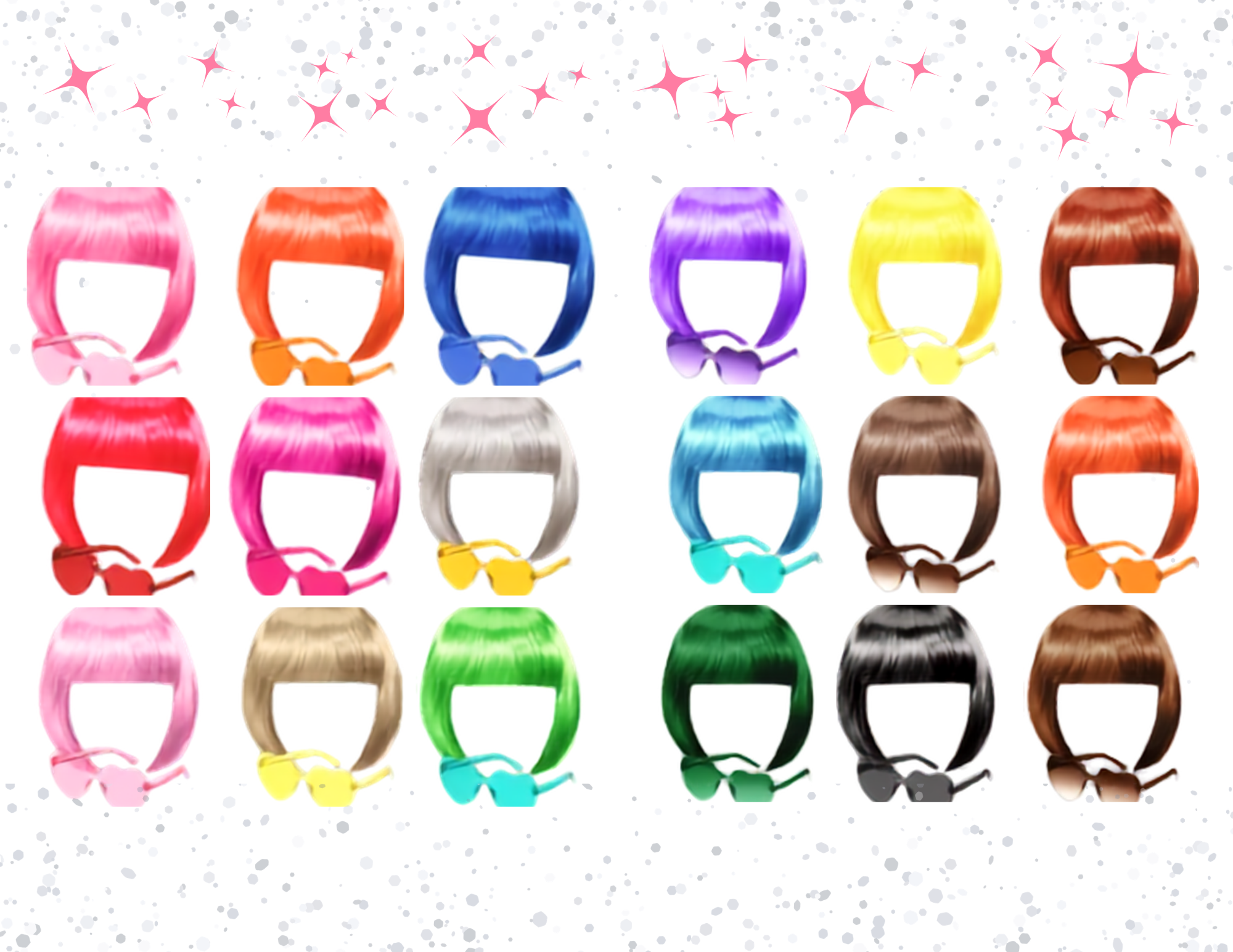 Colorful Wigs