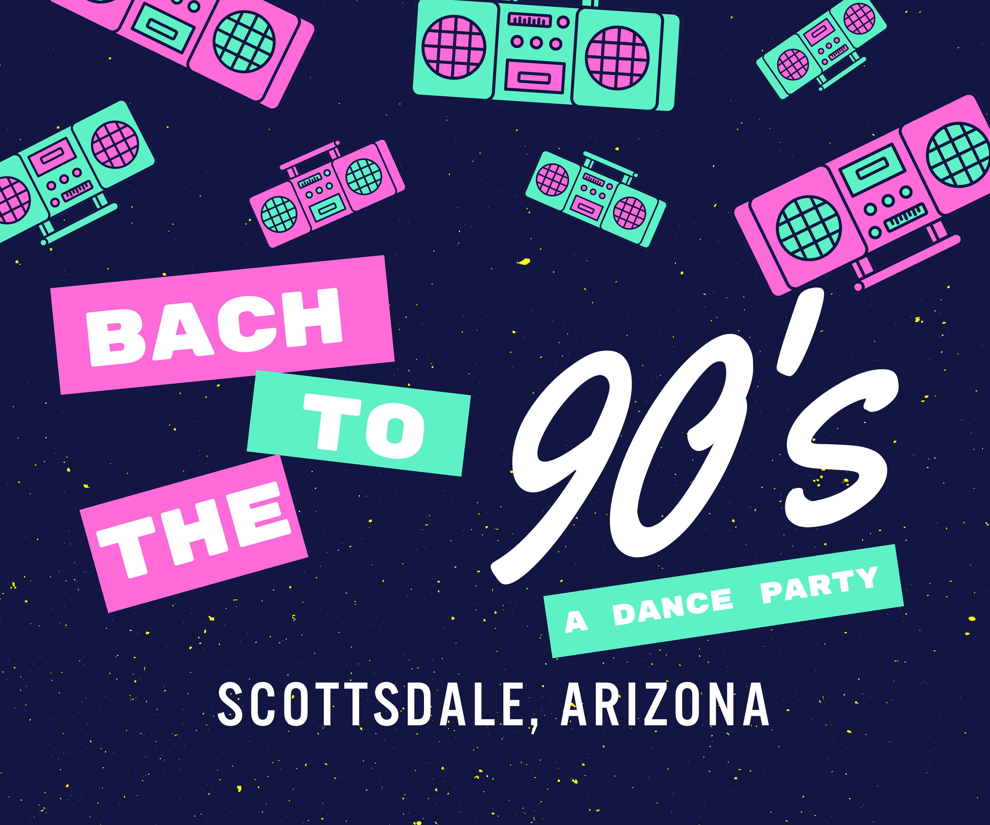 Bach to the 90s Banner