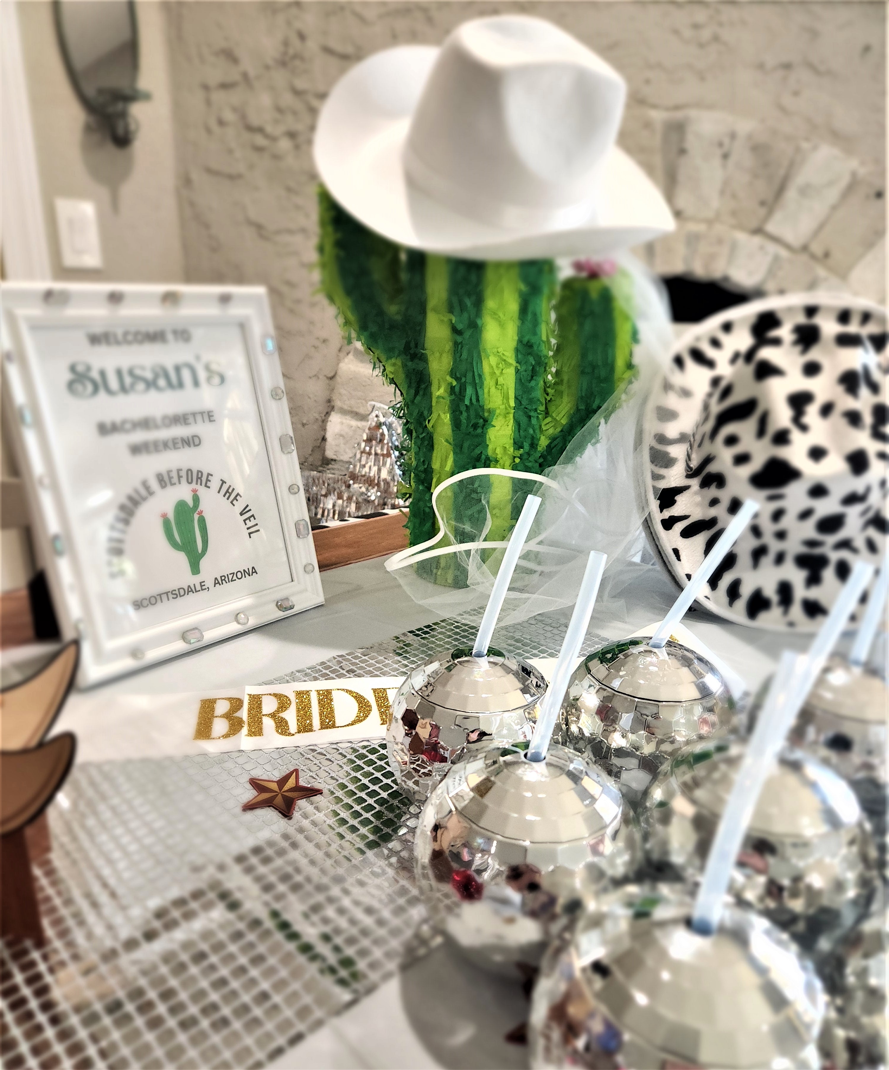 Table decor disco
