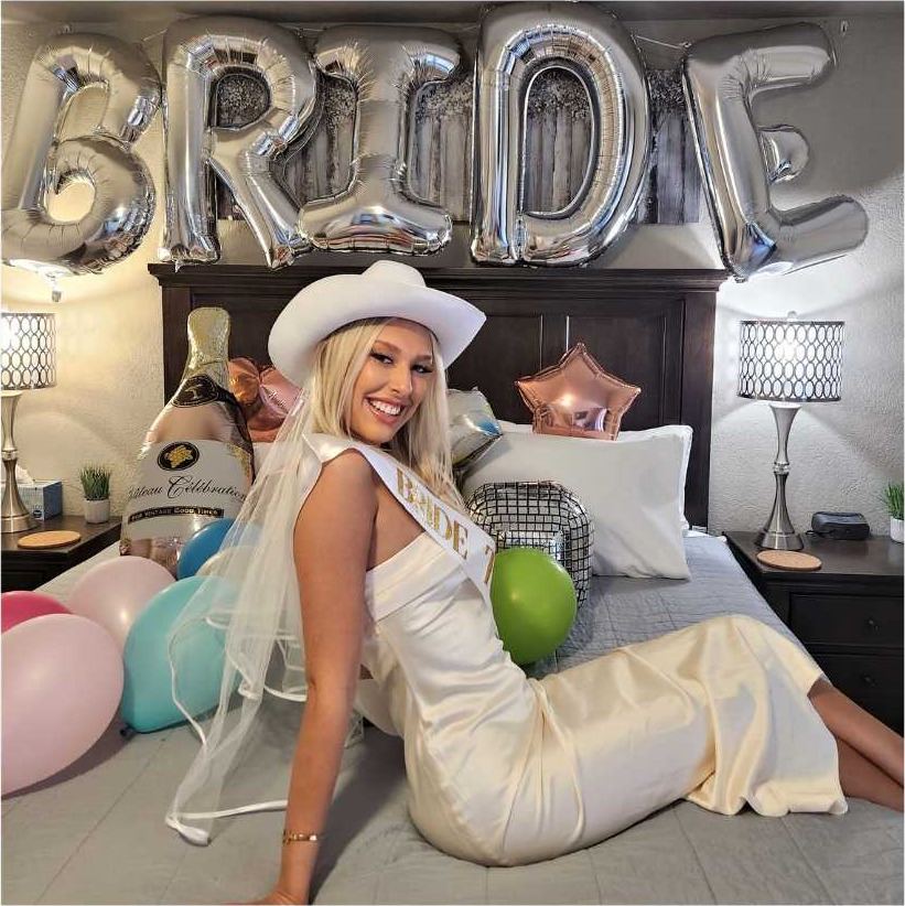 Bridal suite bachelorette party setup Scottsdale AZ