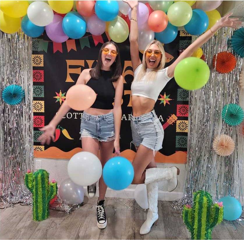 Final fiesta bachelorette party decor Scottsdale AZ